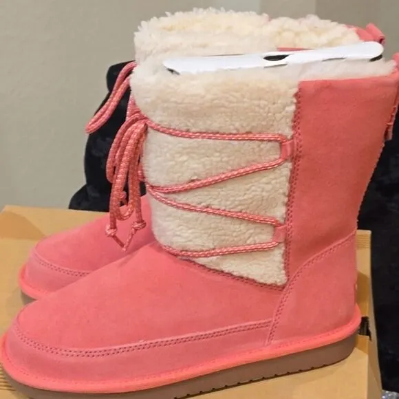 Koolaburra By Ugg Michon Short Boot- Tea Rose