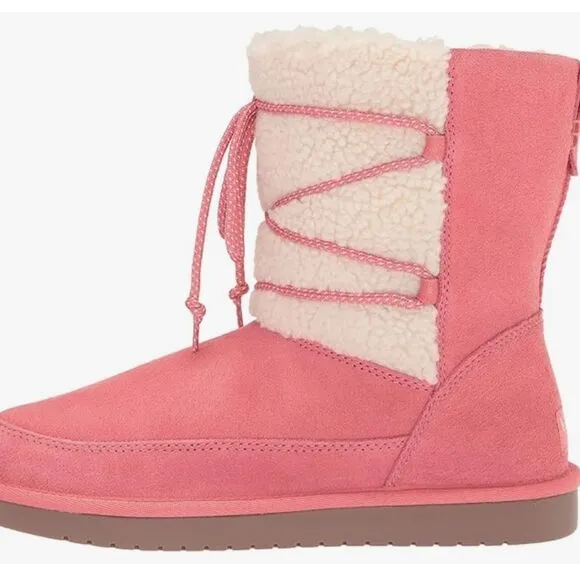 Koolaburra By Ugg Michon Short Boot- Tea Rose
