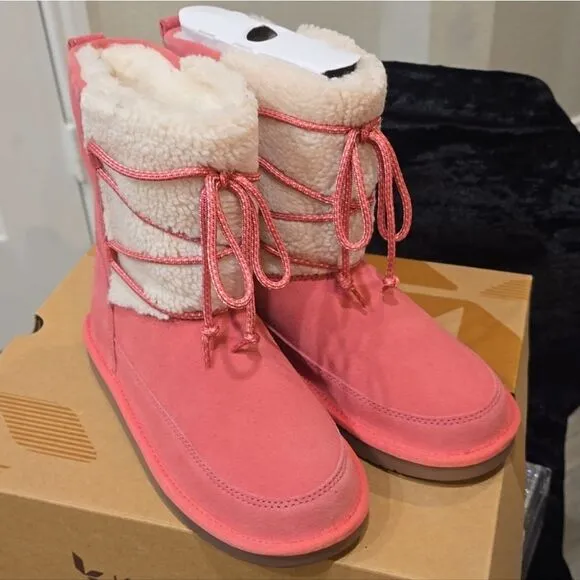 Koolaburra By Ugg Michon Short Boot- Tea Rose