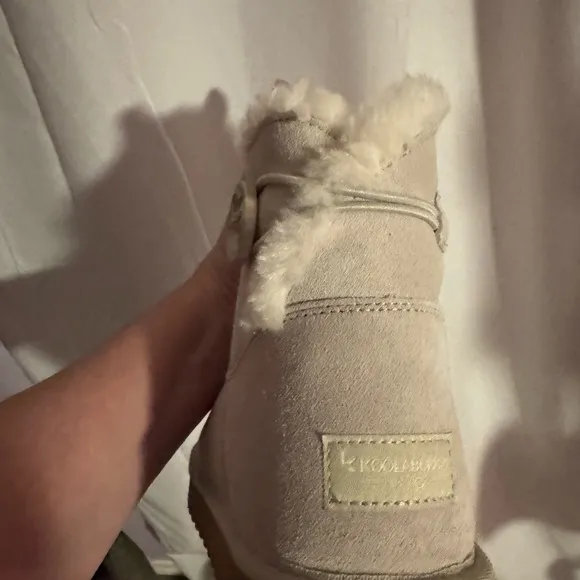 Koolaburra by UGG Silver Suede Boots