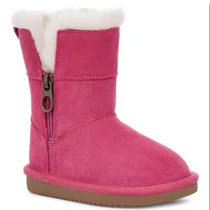 Koolaburra by UGG Toddler Side-Zip Aribel Short Suede Boots