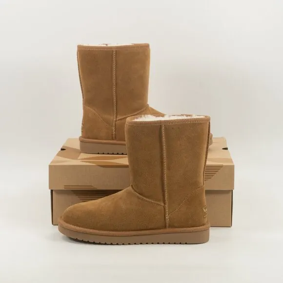 Koolaburra by UGG Women's Koola Short 'Chesnut' 1017090W-CHE Boot Multi-Size