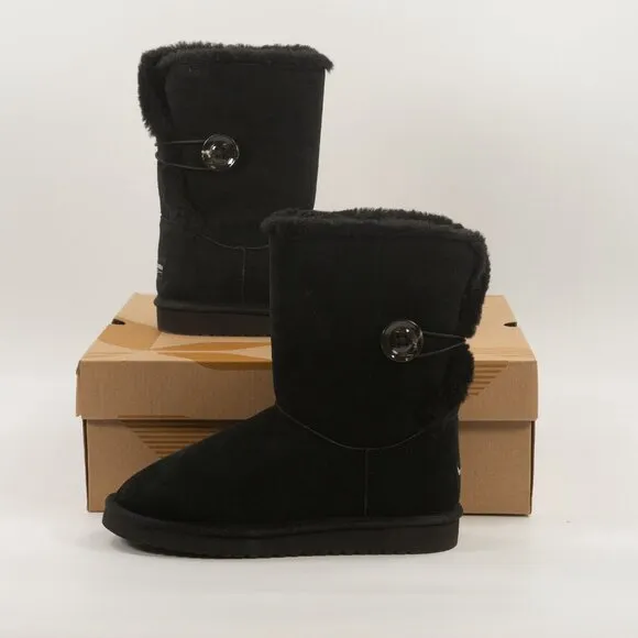 Koolaburra by UGG Women's Nalie Short 'Black' 1145870W-BLK Boot size 6