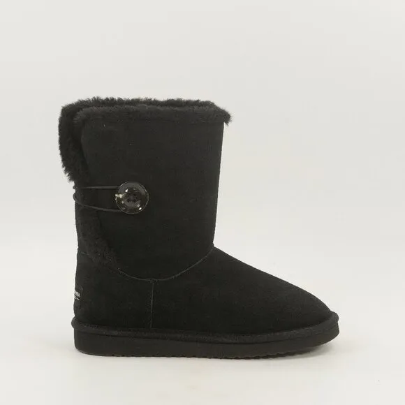 Koolaburra by UGG Women's Nalie Short 'Black' 1145870W-BLK Boot size 6