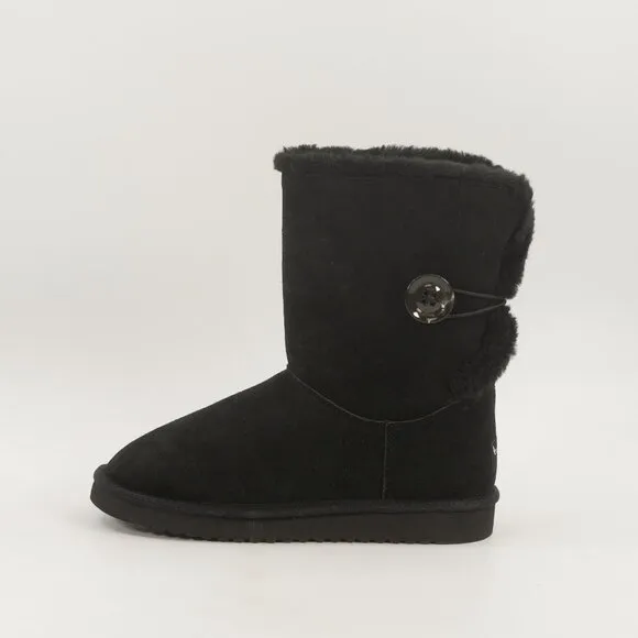 Koolaburra by UGG Women's Nalie Short 'Black' 1145870W-BLK Boot size 6