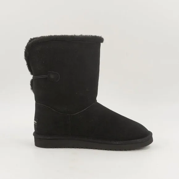 Koolaburra by UGG Women's Nalie Short 'Black' 1145870W-BLK Boot size 6