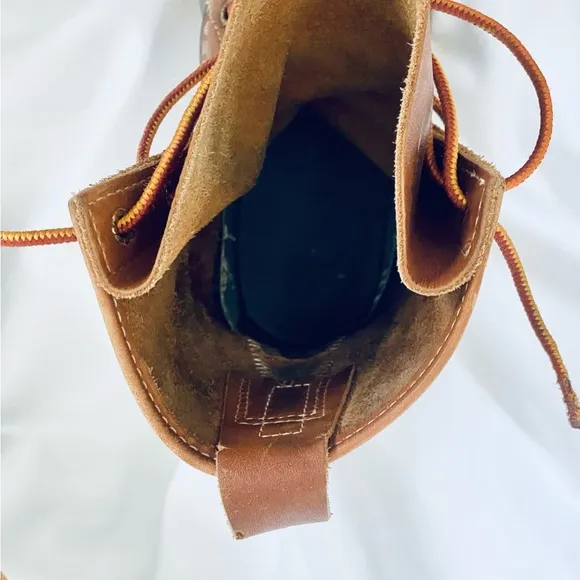 L. L. Bean light/dark brown winter boots