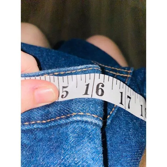 L1 vintage levis womens jean bootcut flare 517 size 6 8 USA long high waist