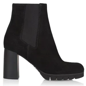La CANADIENNE Margaret Waterproof Suede High Heeled Chelsea Rain Boots size 7