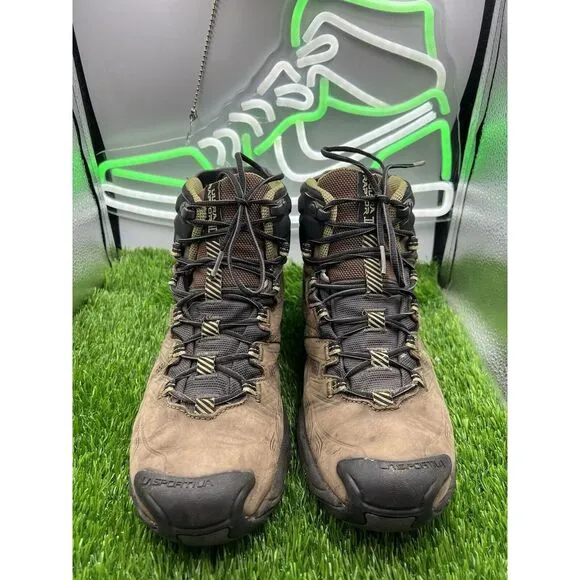 La Sportiva Ultra Raptor II Mid Leather Wide GTX Mens Hiking Boots Size 8.5