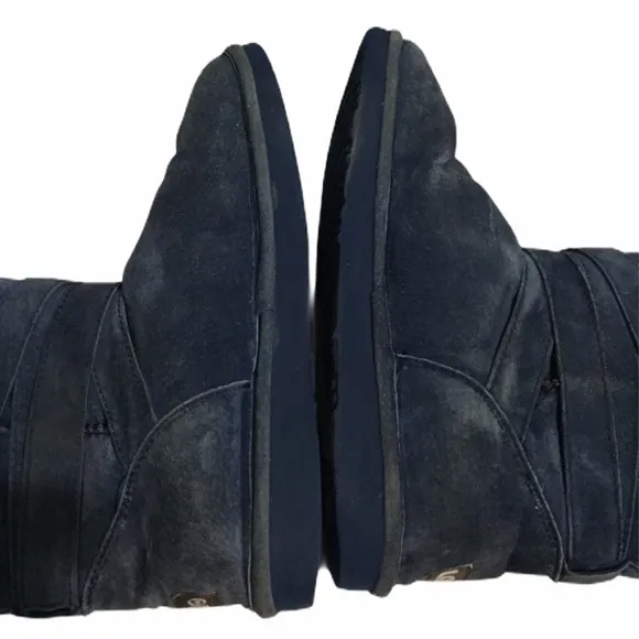 LAMO | boots blue shearling sz 7