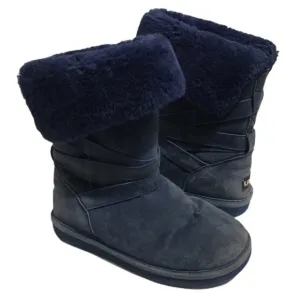 LAMO | boots blue shearling sz 7