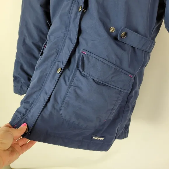 LANDS' END Girls Jacket 2 in 1 Sz XL