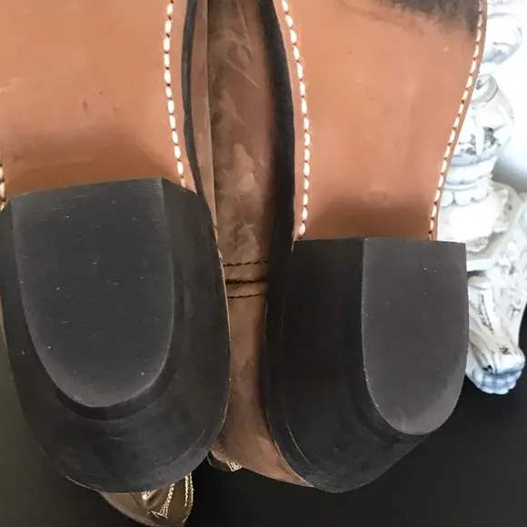 LAREDO BOOTS WOMENS SIZE 9 BROWN LEATHER WESTERN