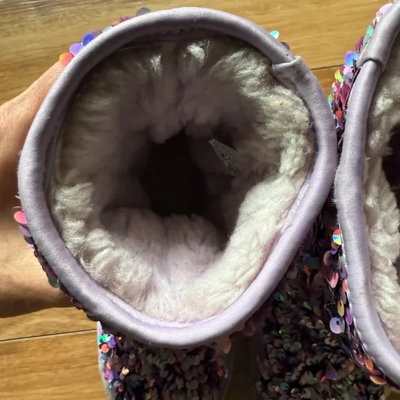 Lavender Sequin UGG Boots