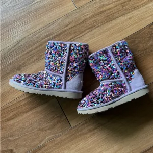 Lavender Sequin UGG Boots