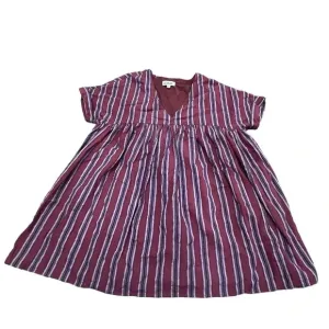 Listicle Boho Striped Print Babyboll Tunic Dress