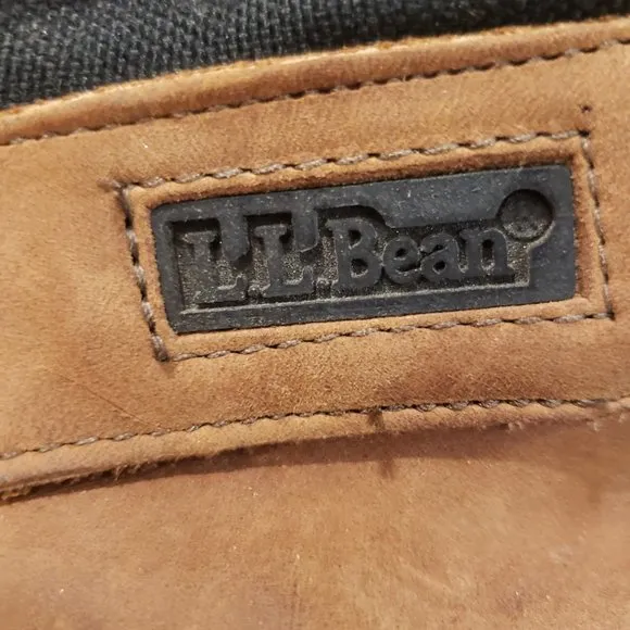 LL Bean Boots Hunting Rain 6&quot; G2 G Force Compound Soles Suede Mens Size 7W