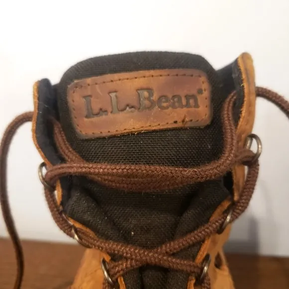 LL Bean Boots Hunting Rain 6&quot; G2 G Force Compound Soles Suede Mens Size 7W