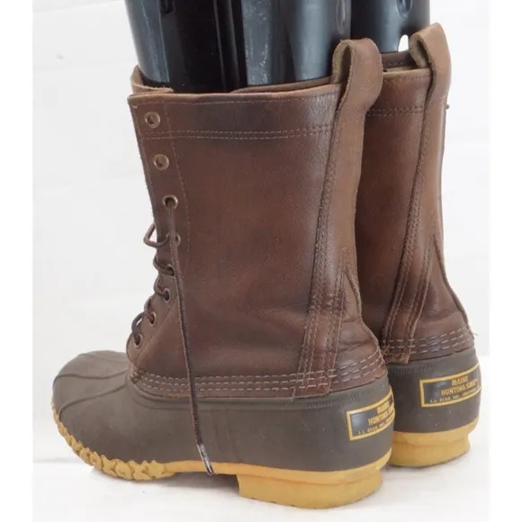 L.L. Bean Maine Hunting Shoe 10&quot; Gore-Tex Thinsulate Liners Men's Size 9M