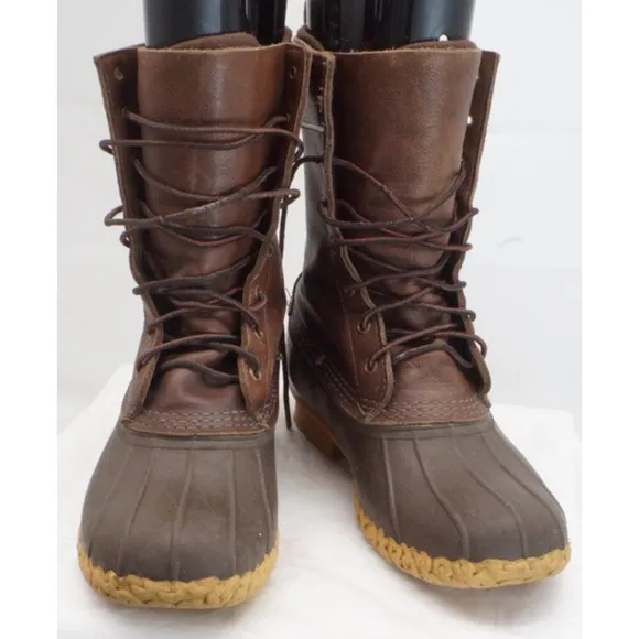 L.L. Bean Maine Hunting Shoe 10&quot; Gore-Tex Thinsulate Liners Men's Size 9M