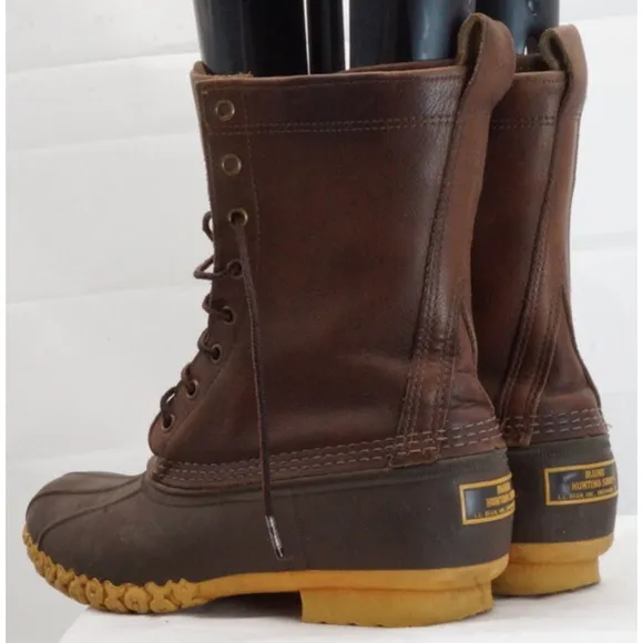 L.L. Bean Maine Hunting Shoe 10&quot; Gore-Tex Thinsulate Liners Men's Size 9M