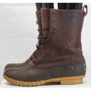 L.L. Bean Maine Hunting Shoe 10&quot; Gore-Tex Thinsulate Liners Men's Size 9M