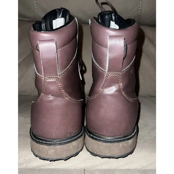LL Bean Men Brown Leather Boot Size 11 Med Item ID 281171 Hiking Fishing
