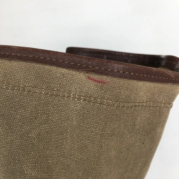 L.L. Bean Tall Waxed Canvas Duck Boots Women’s Sz 6 Maine Hunting Shoes Lace Up