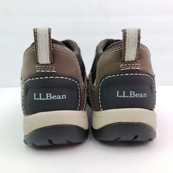 LL Bean TEK 2.5 Storm Chaser Womens Size 7 Brown Slip On Waterproof Boots Shoes