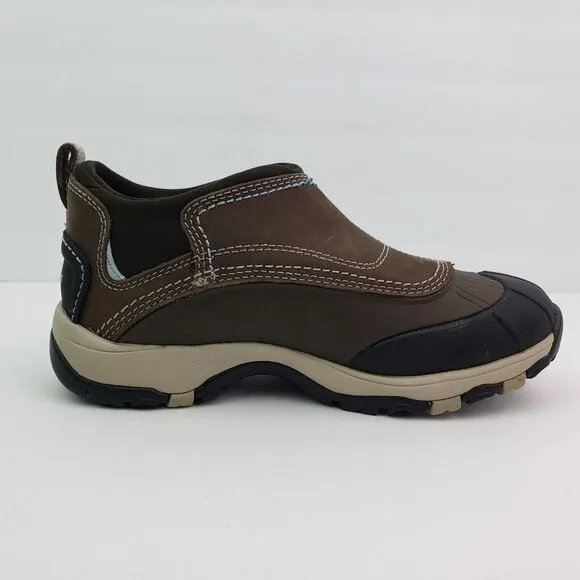 LL Bean TEK 2.5 Storm Chaser Womens Size 7 Brown Slip On Waterproof Boots Shoes
