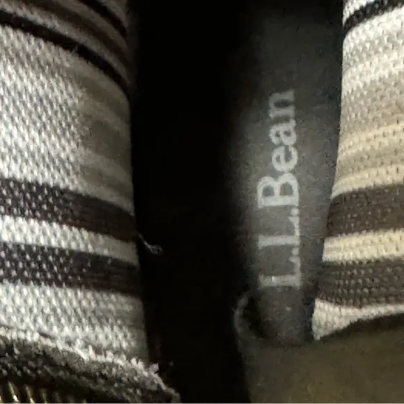 L.L. Bean Women’s Old Port Mid Moto Black Boots Like New Size 6