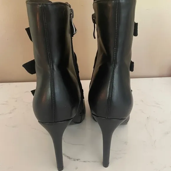 London Rag Black Short Boots