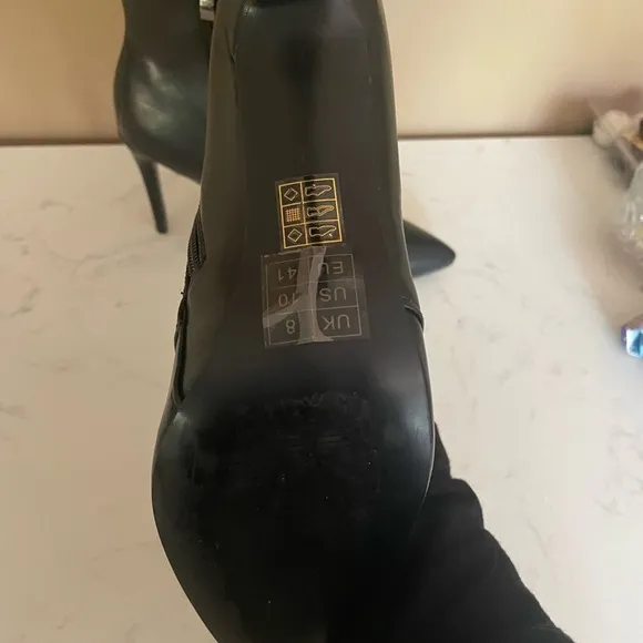 London Rag Black Short Boots