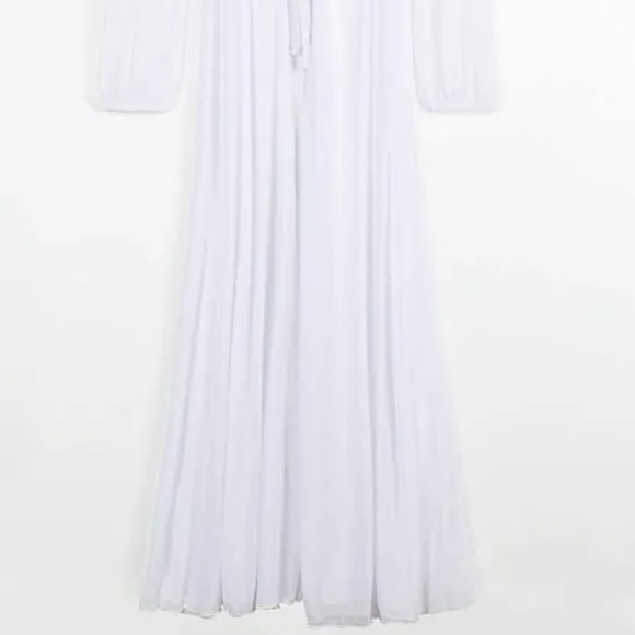 Long Hollywood robe long duster cover up lingerie pinup floor length bridal