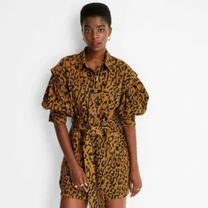 Long Sleeve Utility A-Line Dress: Future Collective w/ Kahlana Barfield × Target