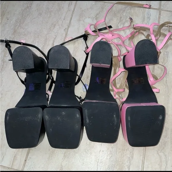 Lot of 2 Ego platforms heels shoes •7