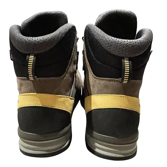 Lowa Arco GTX  Gore Tex Mens 10 Mid Hiking Boots Olive Mustard