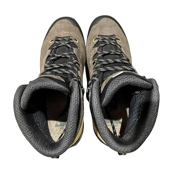 Lowa Arco GTX  Gore Tex Mens 10 Mid Hiking Boots Olive Mustard
