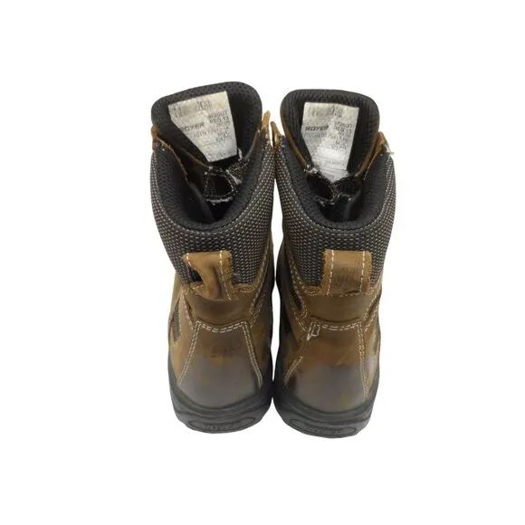 L.P. Royer Men's Agility SHIELDTEX 8 Inch Composite Toe Work Boots Brown 13M