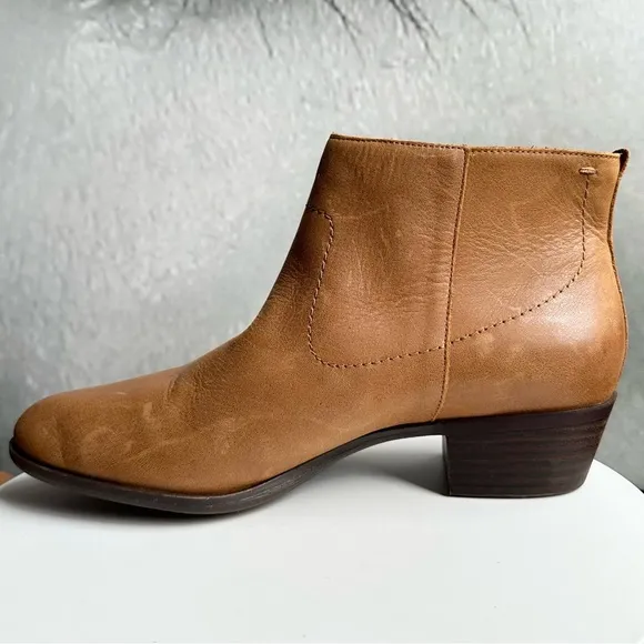🌸LUCKY BRAND🌸 Blandre Womens Leather Booties Ankle Boots Size: 10