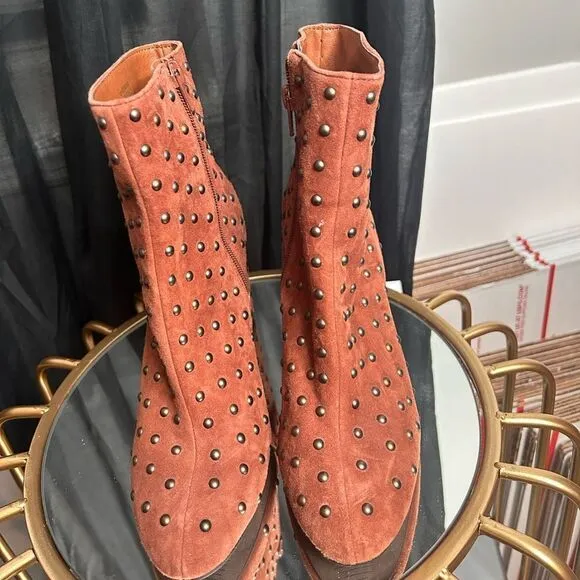Lucky Brand Wesson2 Studded Embellished Boots