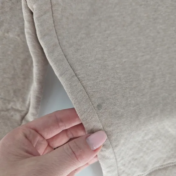 LUNYA Restore Double Faced Short Oatmeal Cotton Blend Lounge Sleep medium