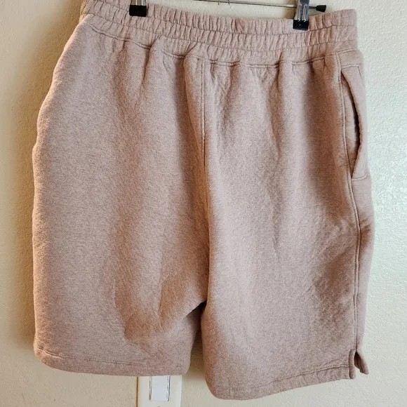 Lunya Restore Double Faced Terry Cloth Shorts Sleep Cozy Lounge Large