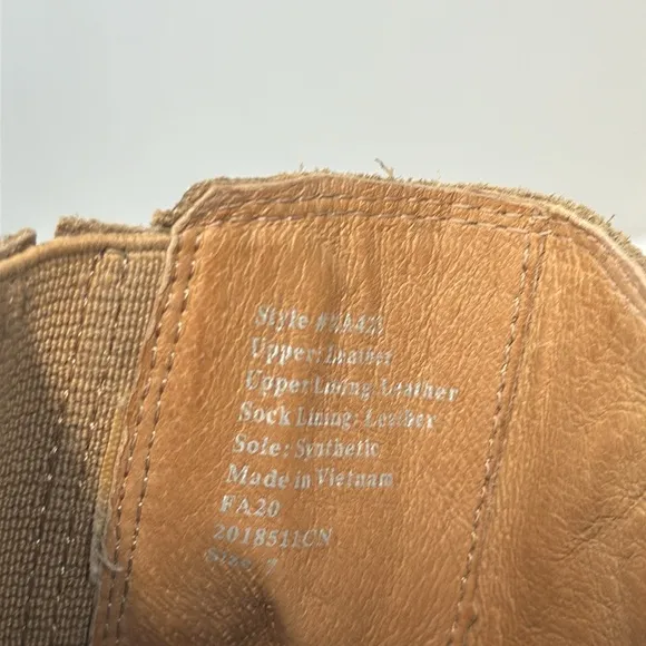 Madewell Desi High Shaft Chelsea Boot Size 7