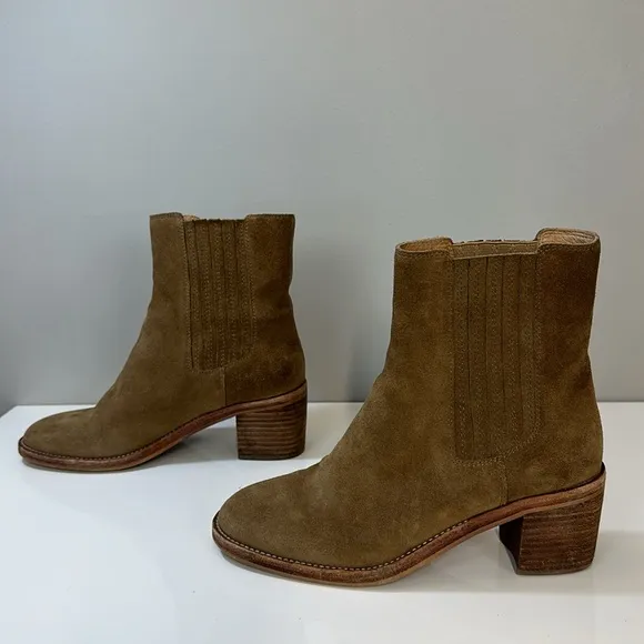 Madewell Desi High Shaft Chelsea Boot Size 7