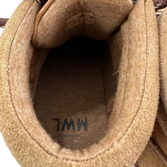 Madewell Nubuck Suede Sneaker Boots Size 9.5M