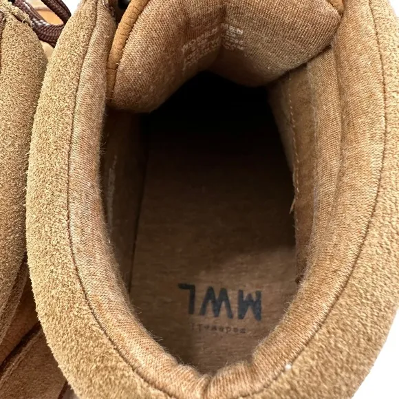 Madewell Nubuck Suede Sneaker Boots Size 9.5M