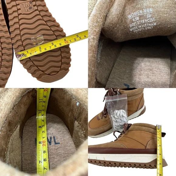 Madewell Nubuck Suede Sneaker Boots Size 9.5M