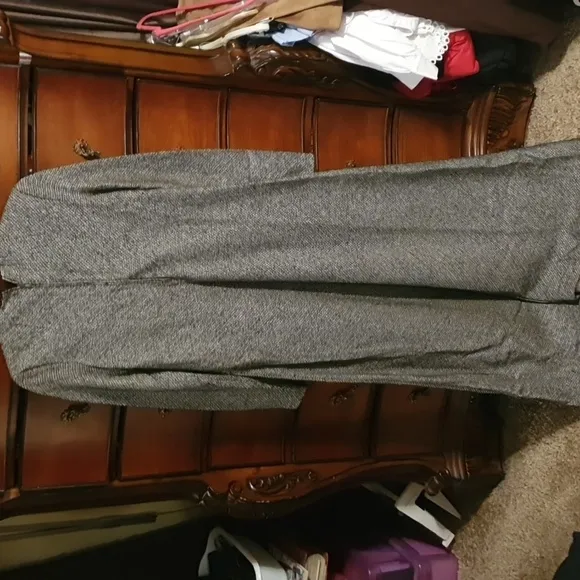 Maison Margiela MM6 Women's Long Tweed Maxi Dress sz 4